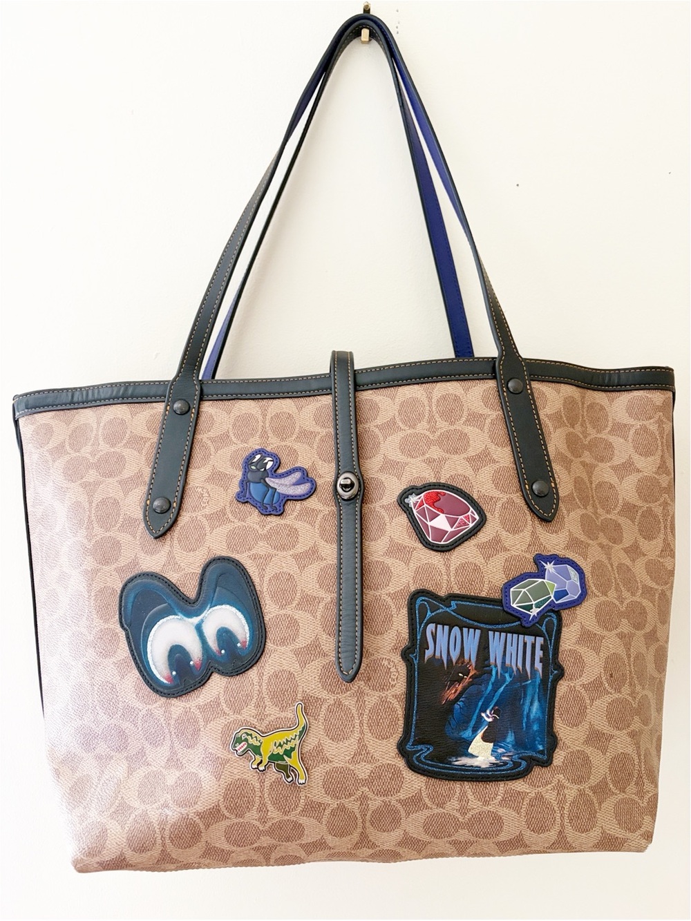 Limited edition Coach x Disney Dark Fairytale coated Canvas Tote